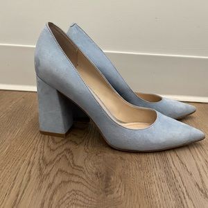 Marc fisher baby blue heel